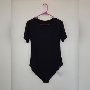 Trenliver Classic Black Bodysuit